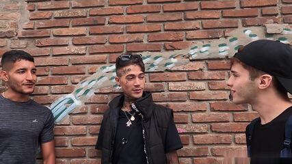 Hot Latino Twink BBC Threeway