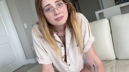 Tomboy POV Creampie Big Cock