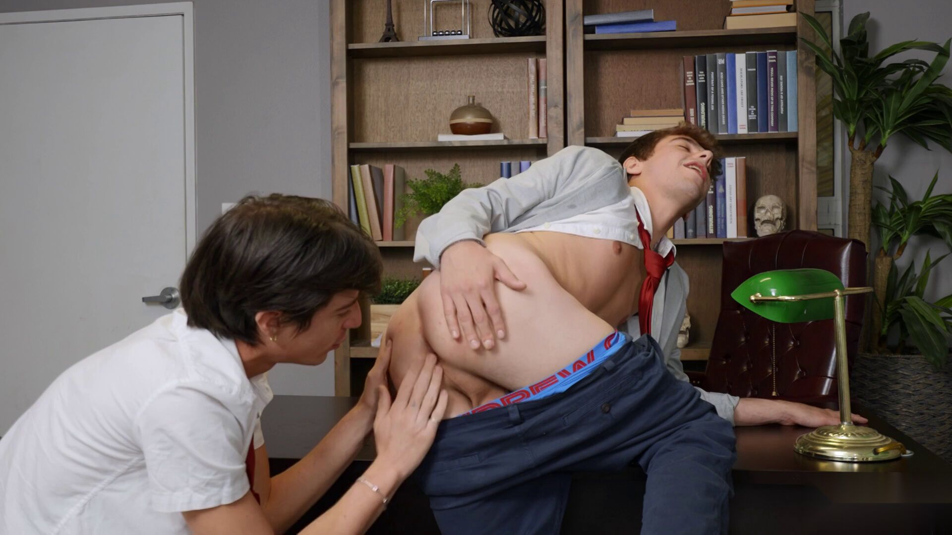 Twink Biology Class Fuck