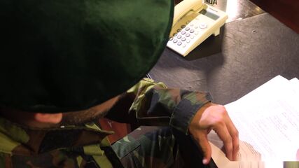 Military Hunks Raw Drill